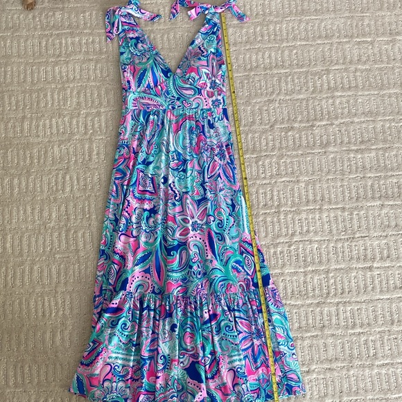 *Like new LILLY PULITZER maxi dress - Picture 8 of 10